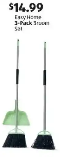 Aldi Easy home broom set offer