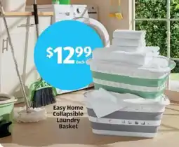 Aldi Easy home collapsible laundry basket offer