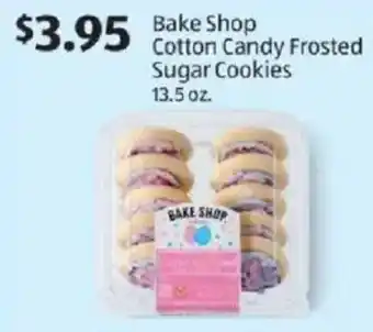 Aldi Bake shop cotton candy frosted sugar cookies offer