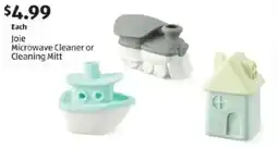 Aldi Joie microwave cleaner or cleaning mitt offer