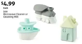 Aldi Joie microwave cleaner or cleaning mitt offer