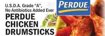 Bravo Supermarkets PERDUE CHICKEN DRUMSTICKS offer