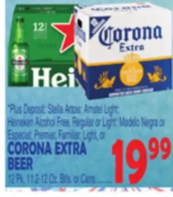 Bravo Supermarkets CORONA EXTRA BEER offer