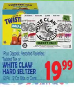 Bravo Supermarkets WHITE CLAW HARD SELTZER offer