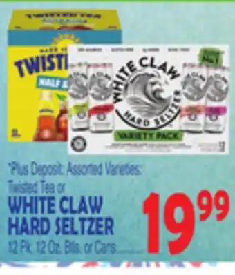 Bravo Supermarkets WHITE CLAW HARD SELTZER offer