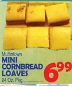 Bravo Supermarkets MINI CORNBREAD LOAVES offer