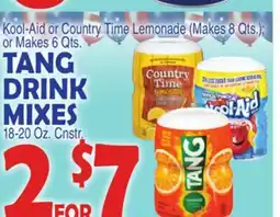 Bravo Supermarkets TANG DRINK MIXES offer