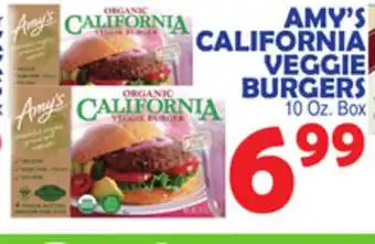 Bravo Supermarkets AMY'S CALIFORNIA VEGGIE BURGERS offer