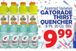 Bravo Supermarkets GATORADE THIRST QUENCHER offer