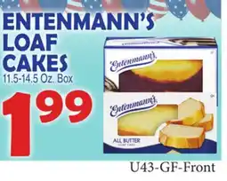 Bravo Supermarkets ENTENMANN'S LOAF CAKES offer