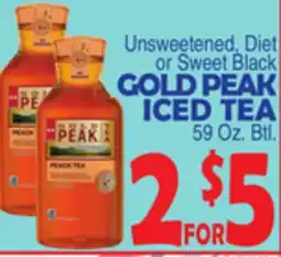 Bravo Supermarkets GOLD PEAK ICED TEA offer