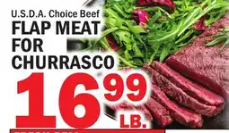 Bravo Supermarkets FLAP MEAT FOR CHURRASCO offer
