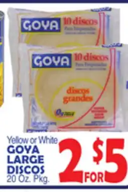 Bravo Supermarkets GOYA LARGE DISCOS offer