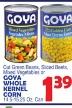 Bravo Supermarkets GOYA WHOLE KERNEL CORN offer
