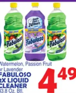 Bravo Supermarkets FABULOSO 2X LIQUID CLEANER offer