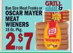 Bravo Supermarkets OSCAR MAYER MEAT WIENERS offer