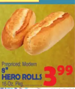 Bravo Supermarkets 8 HERO ROLLS offer