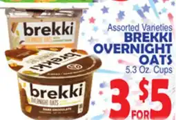 Bravo Supermarkets BREKKI OVERNIGHT OATS offer