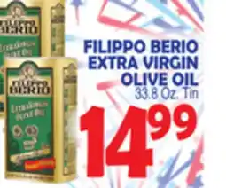 Bravo Supermarkets FILIPPO BERIO EXTRA VIRGIN OLIVE OIL offer