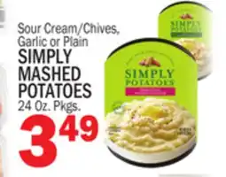 Bravo Supermarkets SIMPLY MASHED POTATOES offer