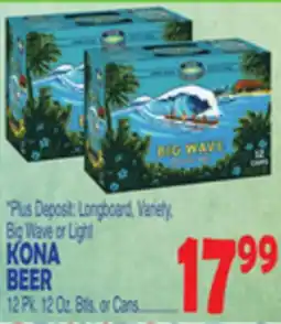 Bravo Supermarkets KONA BEER offer