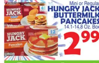 Bravo Supermarkets HUNGRY JACK BUTTERMILK PANCAKES offer