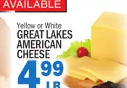 Bravo Supermarkets GREAT LAKES AMERICAN CHEESE offer