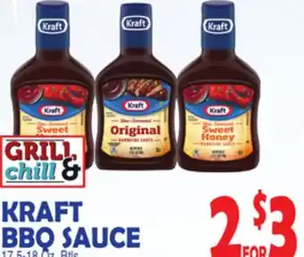 Bravo Supermarkets KRAFT BBQ SAUCE offer