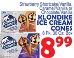 Bravo Supermarkets KLONDIKE ICE CREAM CONES offer