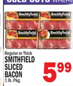 Bravo Supermarkets SMITHFIELD SLICED BACON offer