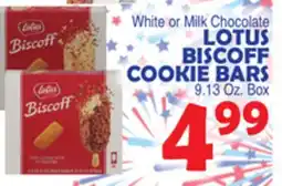 Bravo Supermarkets LOTUS BISCOFF COOKIE BARS offer