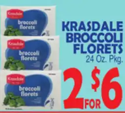 Bravo Supermarkets KRASDALE BROCCOLI FLORETS offer
