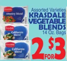 Bravo Supermarkets KRASDALE VEGETABLE BLENDS offer