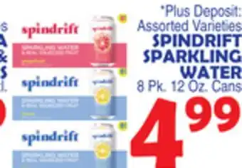Bravo Supermarkets SPINDRIFT SPARKLING WATER offer