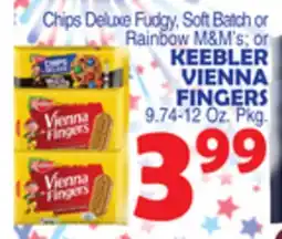 Bravo Supermarkets KEEBLER VIENNA FINGERS offer