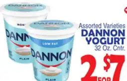 Bravo Supermarkets DANNON YOGURT offer