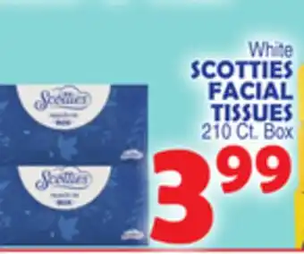 Bravo Supermarkets SCOTTIES FACIAL TISSUES offer