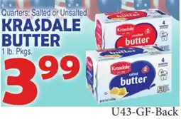 Bravo Supermarkets KRASDALE BUTTER offer