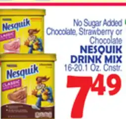 Bravo Supermarkets NESQUIK DRINK MIX offer