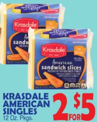 Bravo Supermarkets KRASDALE AMERICAN SINGLES offer