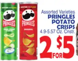 Bravo Supermarkets PRINGLES POTATO CRISPS offer