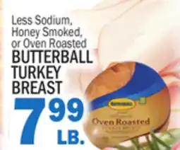 Bravo Supermarkets BUTTERBALL TURKEY TURKEY BREAST offer