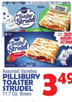 Bravo Supermarkets PILLSBURY TOASTER STRUDEL offer
