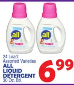 Bravo Supermarkets ALL LIQUID DETERGENT offer
