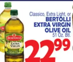 Bravo Supermarkets BERTOLLI EXTRA VIRGIN OLIVE OIL offer