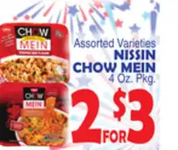 Bravo Supermarkets NISSIN CHOW MEIN offer