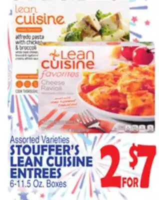 Bravo Supermarkets STOUFFER'S LEAN CUISINE ENTREES offer