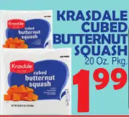 Bravo Supermarkets KRASDALE CUBED BUTTERNUT SQUASH offer