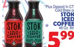 Bravo Supermarkets STOK ICED COFFEE offer