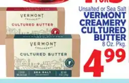 Bravo Supermarkets VERMONT CREAMERY CULTURED BUTTER offer
